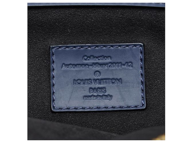 Louis Vuitton Blu Monogram Dipendenza Lockit Verticale MM Blu scuro - vista 6