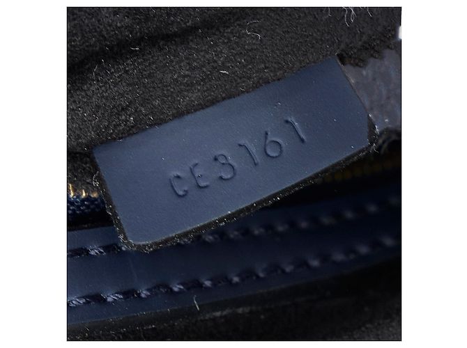 Louis Vuitton Blu Monogram Dipendenza Lockit Verticale MM Blu scuro - vista 7