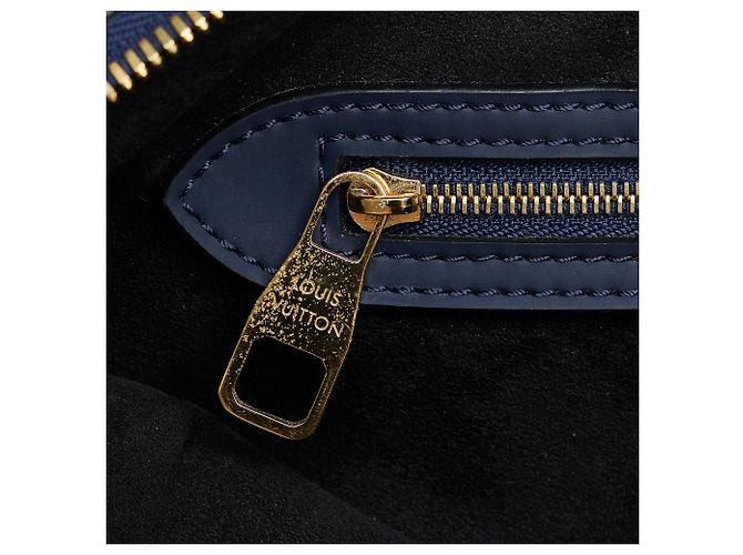Louis Vuitton Blu Monogram Dipendenza Lockit Verticale MM Blu scuro - vista 9