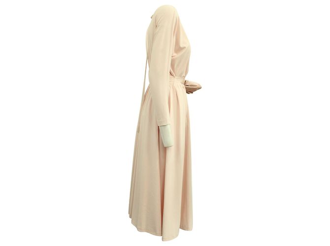 Marc Jacobs Runway Wickelkleid mit Rose aus rosa Polyester Pink - Ansicht 2