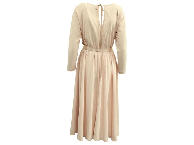 Marc Jacobs Runway Wickelkleid mit Rose aus rosa Polyester Pink - Ansicht 3