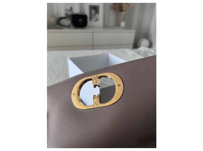 Borsa a mano Christian Dior Caro in pelle marrone - vista 21
