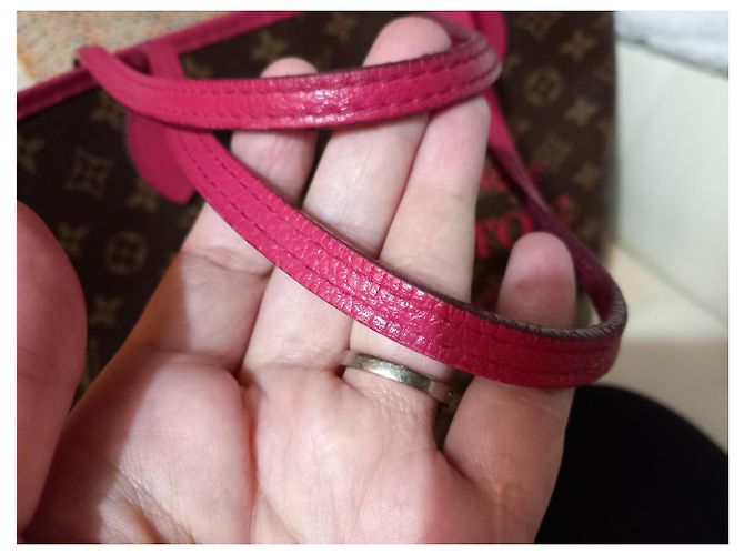 Louis Vuitton Neverfull GM Limited Edition-Tasche 2013 Fuschia - Ansicht 14