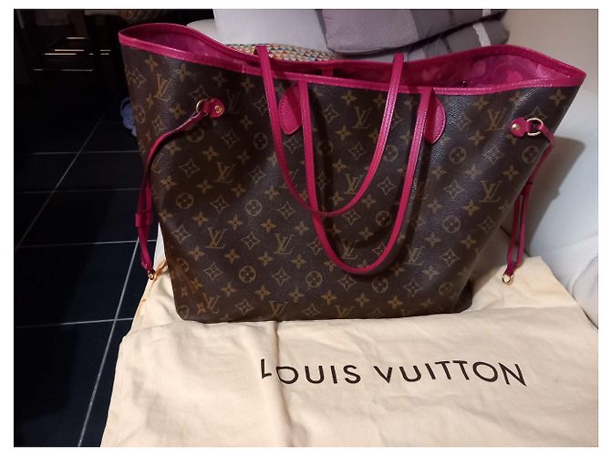 Louis Vuitton Neverfull GM Limited Edition-Tasche 2013 Fuschia - Ansicht 15