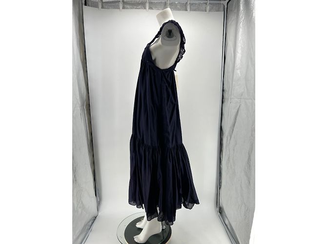 Vestido Vanessa Bruno T.FR 38 Algodón Azul marino - vista 2