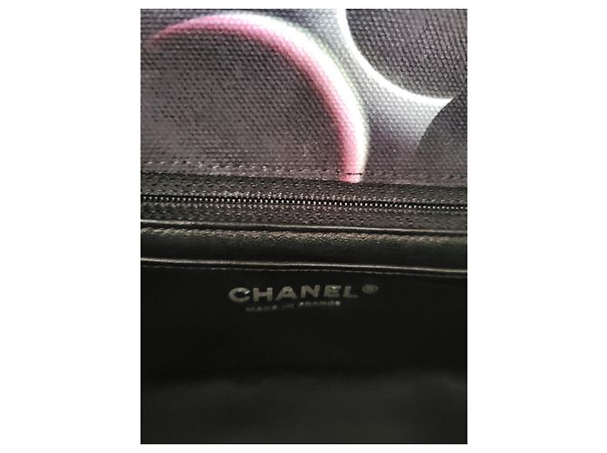 Timeless Chanel Paillettes Mini Rettangolare Nero Multicolore - vista 4