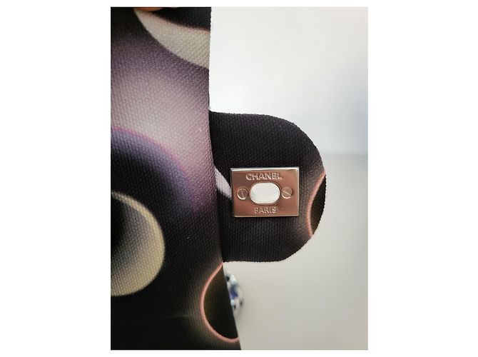 Timeless Chanel Paillettes Mini Rettangolare Nero Multicolore - vista 7