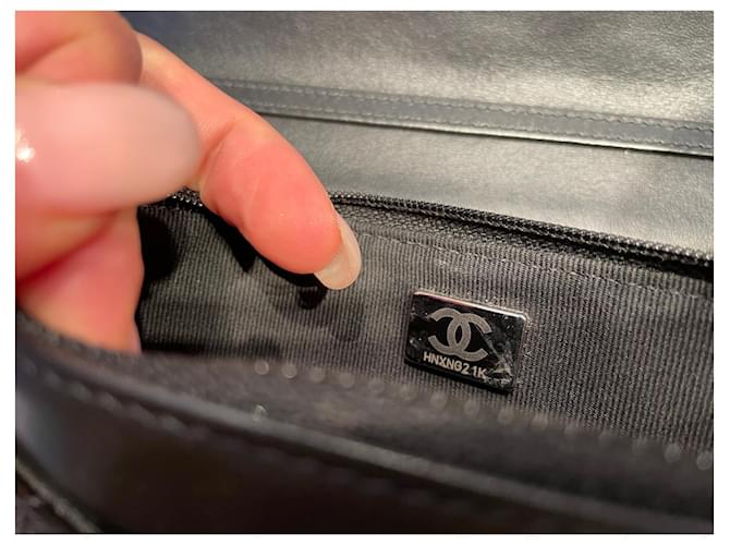 Wallet On Chain Chanel WOC Schwarz - Ansicht 6