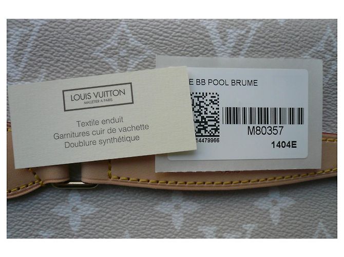 LOUIS VUITTON - NECESER NICE BB POOL BRUME - NEUVE AGOTADO Beige - vista 4