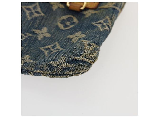 LOUIS VUITTON Monogram Denim Pochette Platt Pochette Blu M95007 LV Aut 42129 - vista 15
