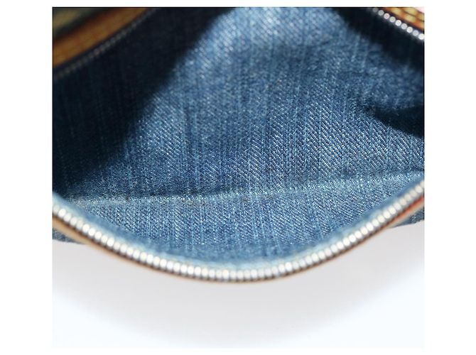 LOUIS VUITTON Monogram Denim Pochette Platt Pochette Blu M95007 LV Aut 42129 - vista 9