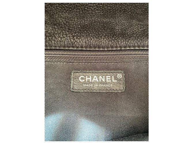 Chanel Timeless Classic borsa con patta in pelle nera Nero - vista 12