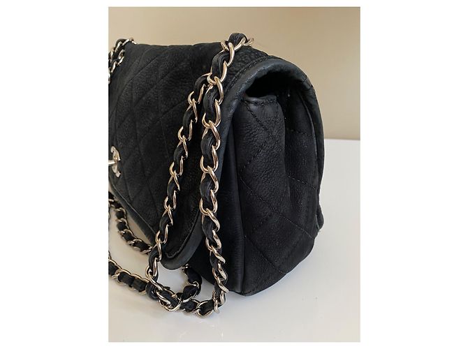 Chanel Timeless Classic borsa con patta in pelle nera Nero - vista 5