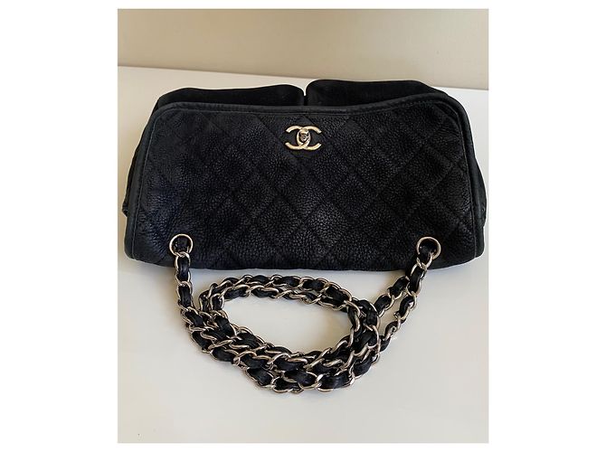 Chanel Timeless Classic borsa con patta in pelle nera Nero - vista 7