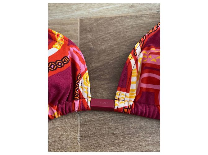 Top de bañador Hermès Amelia Rose Ixora Multicolor - vista 2
