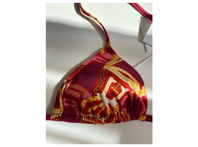 Top de bañador Hermès Amelia Rose Ixora Multicolor - vista 5