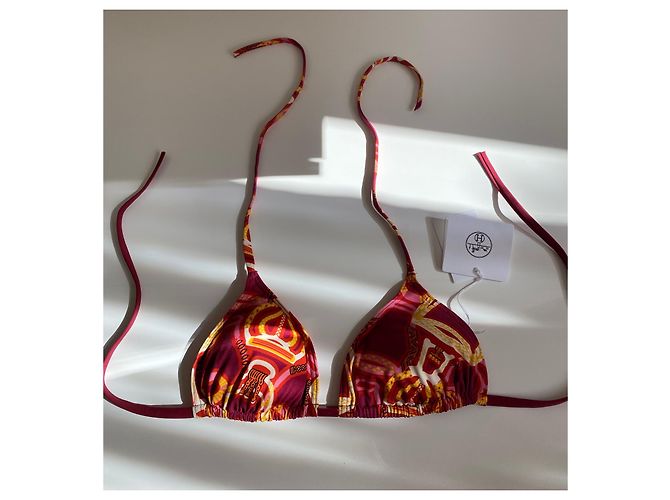 Top de bañador Hermès Amelia Rose Ixora Multicolor - vista 7