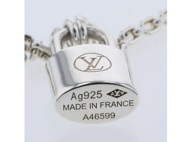 Louis Vuitton Pulsera Lockit Plata - vista 4