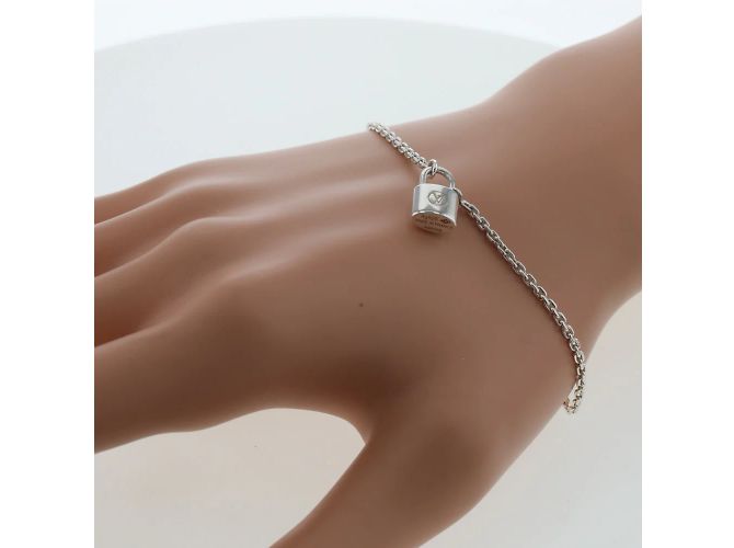 Louis Vuitton Pulsera Lockit Plata - vista 6