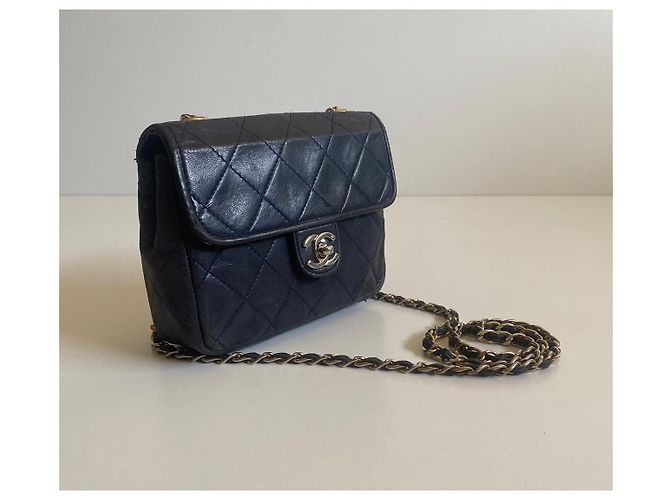 Camera Vintage-Umhängetasche von Chanel Schwarz - Ansicht 18