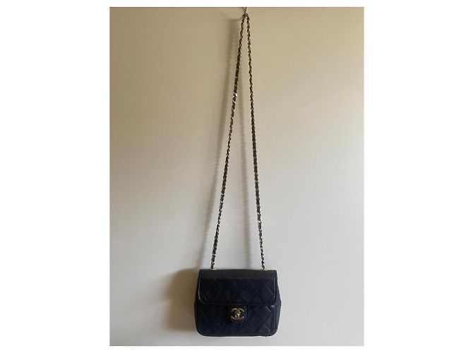 Camera Vintage-Umhängetasche von Chanel Schwarz - Ansicht 4