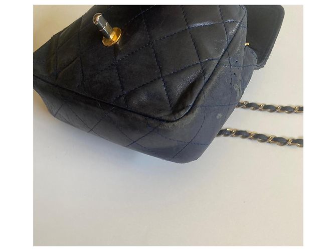 Camera Vintage-Umhängetasche von Chanel Schwarz - Ansicht 8