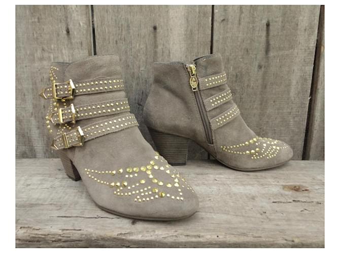Botines Ash modelo Joyce p 36 Beige - vista 2