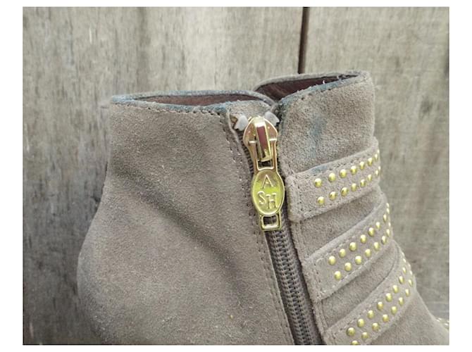 Botines Ash modelo Joyce p 36 Beige - vista 3