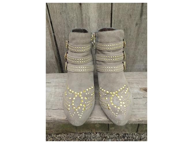 Botines Ash modelo Joyce p 36 Beige - vista 4