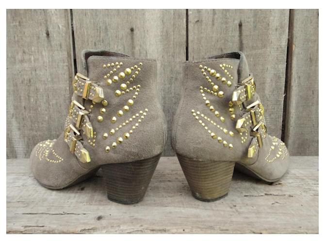 Botines Ash modelo Joyce p 36 Beige - vista 5