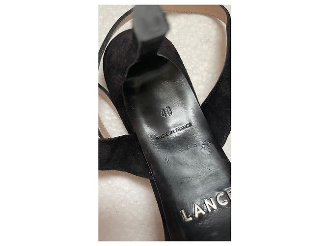Sandali con tacco Free Lance in pelle nera Nero - vista 7