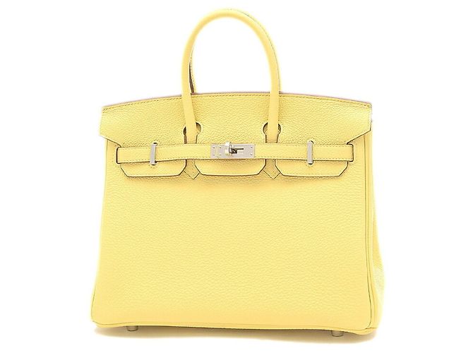 Acapulco Hermès HERMES BIRKIN 25 Gelb - Ansicht 7