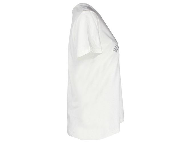 Camiseta Christian Dior conditionment de algodón blanco - vista 2
