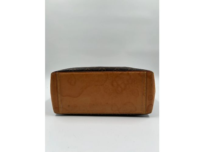 Louis Vuitton Cabas Mezzo in tela rivestita con monogramma Marrone - vista 8
