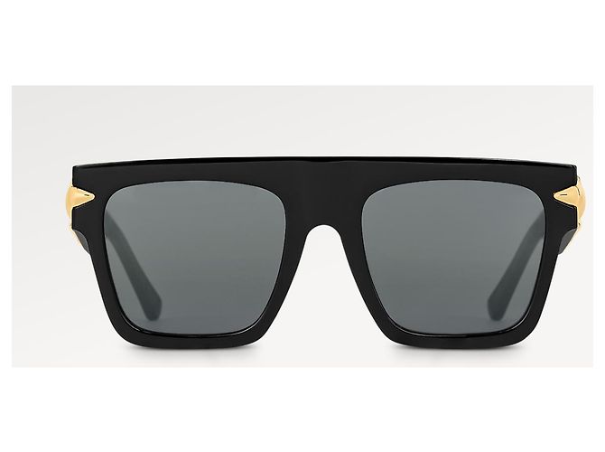 LOUIS VUITTON Occhiali da sole squadrati LV Malletage ESAURITI Nero - vista 2