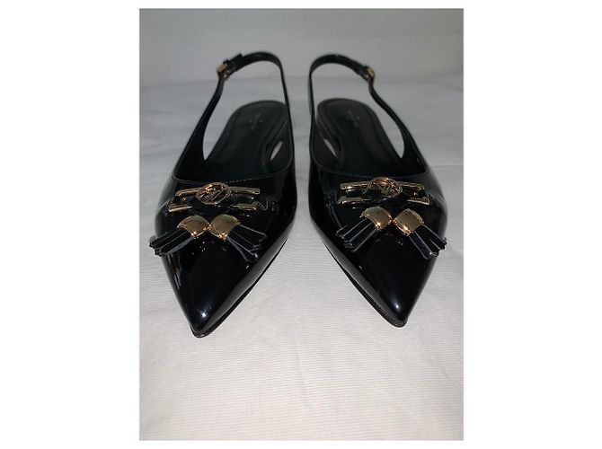 Ballerine Louis Vuitton in pelle nera taglia 40 Nero - vista 2