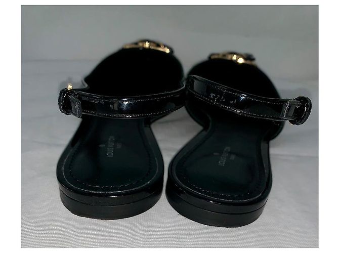 Ballerine Louis Vuitton in pelle nera taglia 40 Nero - vista 4