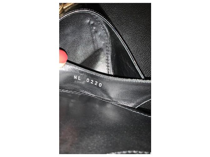 Ballerine Louis Vuitton in pelle nera taglia 40 Nero - vista 8