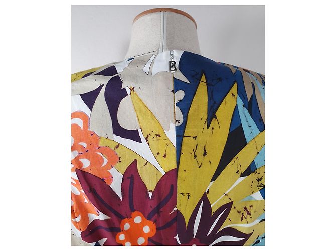 Abito Bogner in cotone ed elastan multicolore - vista 5