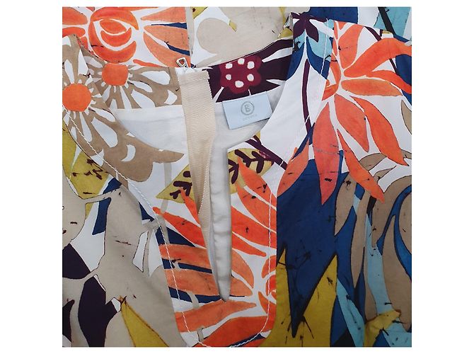 Abito Bogner in cotone ed elastan multicolore - vista 6