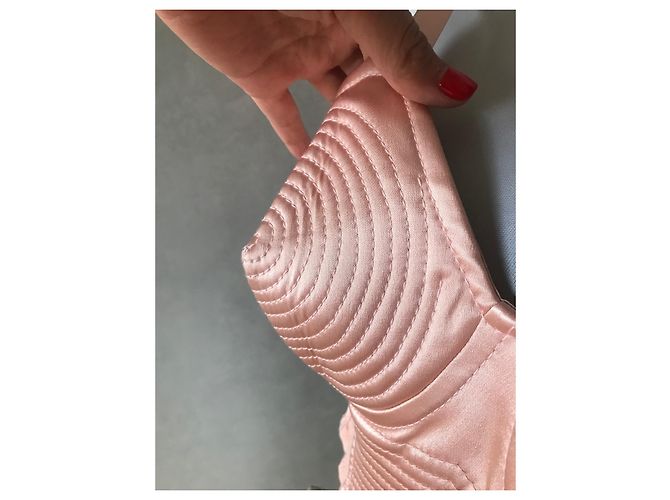 Jean Paul Gaultier Corsé Bustier Cónico Rosa Acetato - vista 7