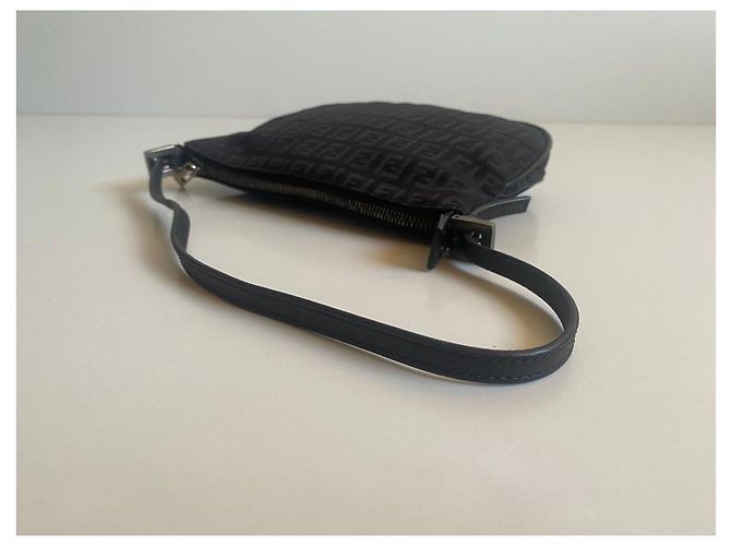 BORSA BAGUETTE FENDI Nero - vista 14