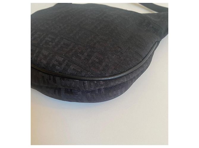 BORSA BAGUETTE FENDI Nero - vista 4