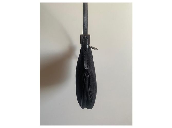 BORSA BAGUETTE FENDI Nero - vista 7