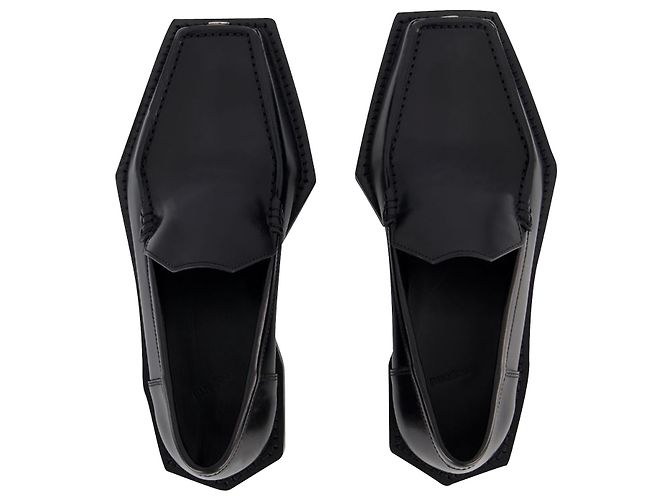3D Vector Slipper – Coperni – Leder – Schwarz - Ansicht 4