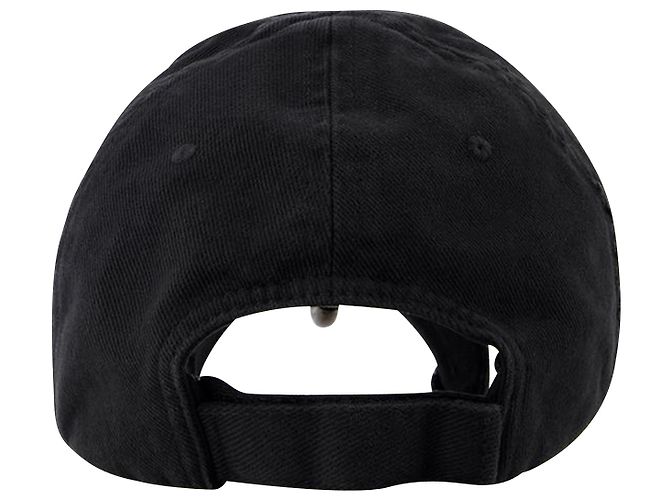 Piercing Hat - Balenciaga - Cotton - Washed black - view 2
