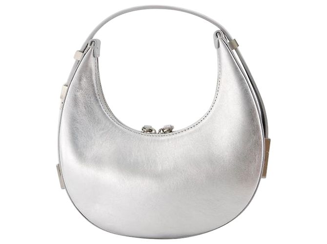 Autre Marque Toni Mini Bag - Osoi - Pelle - Argento - vista 3