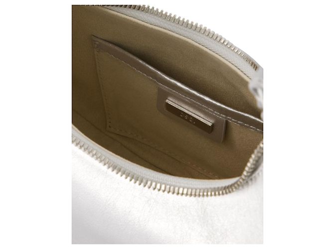 Autre Marque Toni Mini Bag - Osoi - Pelle - Argento - vista 4