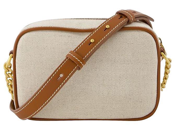 B-Army Kameratasche – Balmain – Canvas – Beige - Ansicht 3