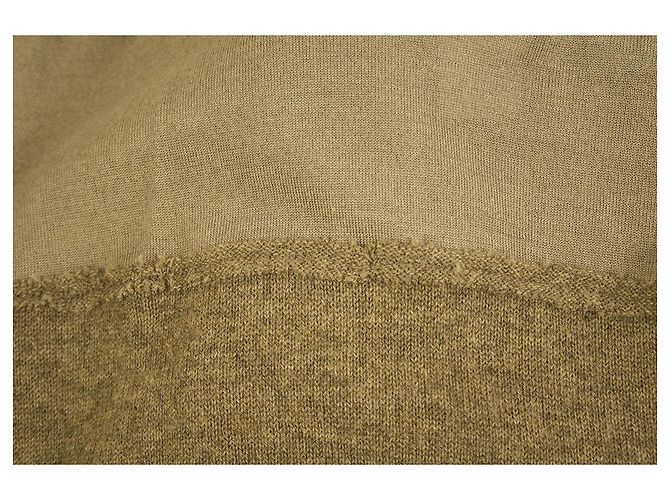 Chloé Abito Chloe Marrone Cashmere Seta Manica Lunga Lunghezza Ginocchio Maglia Taglia S - vista 5